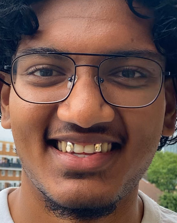 Solid Tooth Cap | Solid Tooth Grillz. Silver, Gold