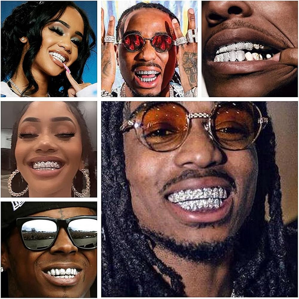 Celebrities wearing grillz