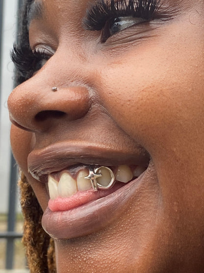 Cross Window Cap | Window Grillz | Silver , Gold