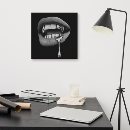 Vampire Bite | Canvas | Grillz Artwork