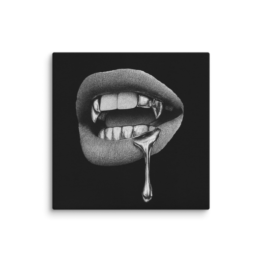 Vampire Bite | Canvas | Grillz Artwork