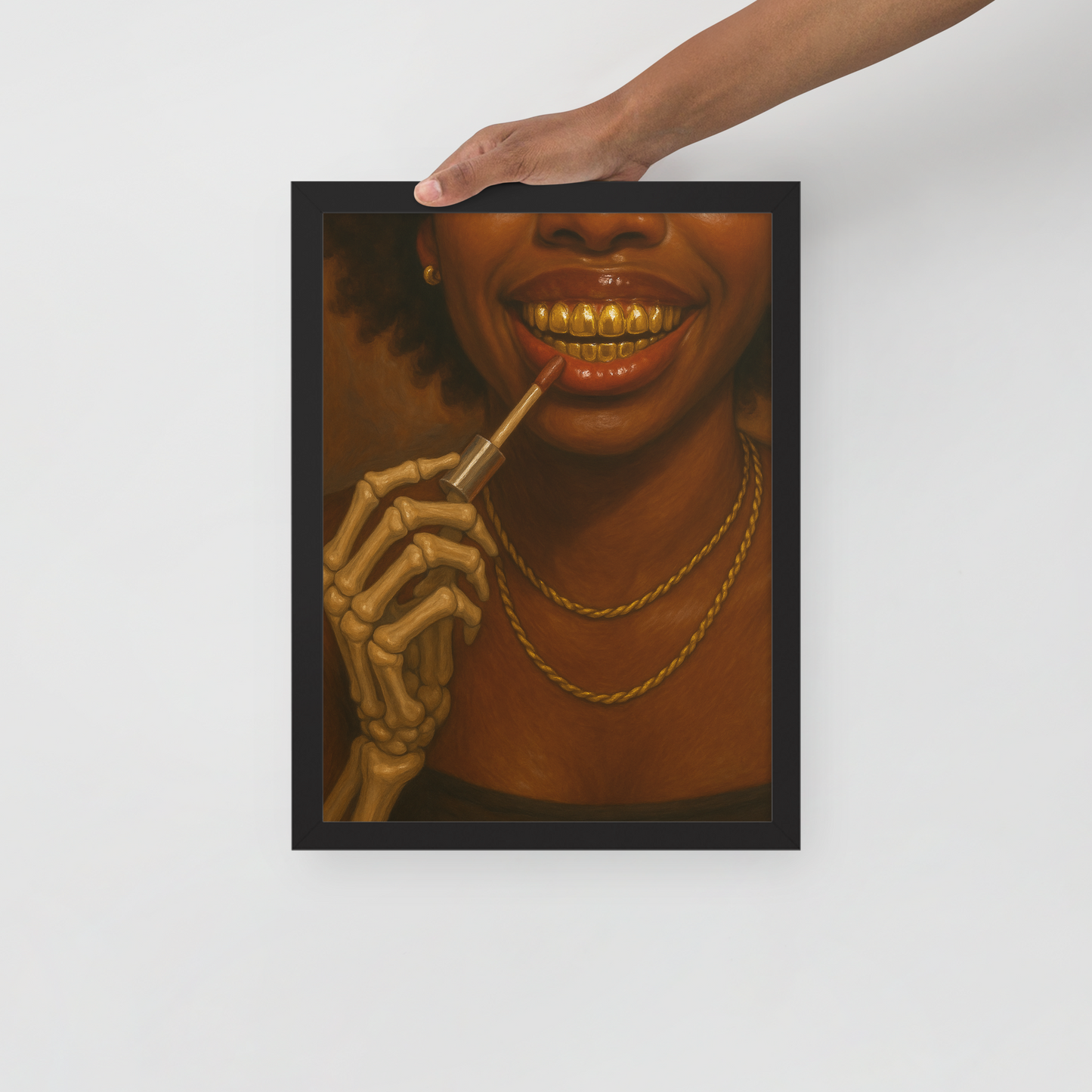 Golden Grin | Poster | Grillz Artwork