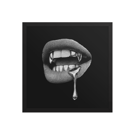 Vampire Bite | Poster | Grillz Artwork