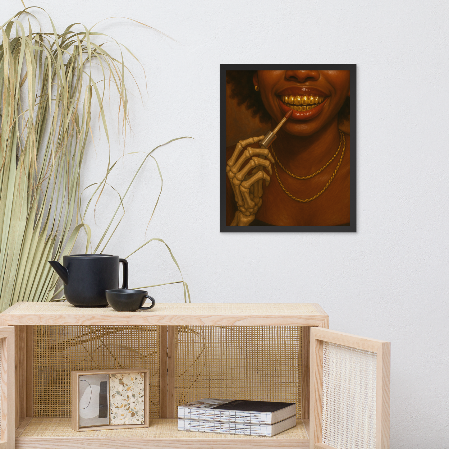 Golden Grin | Poster | Grillz Artwork