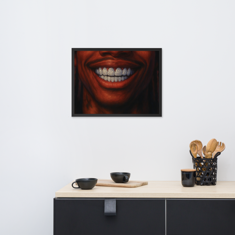 Diamond Smile | Poster | Grillz Artwork