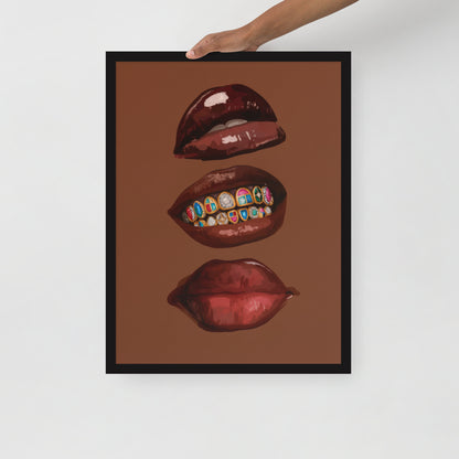 Royal Bite | Poster | Grillz Artwork