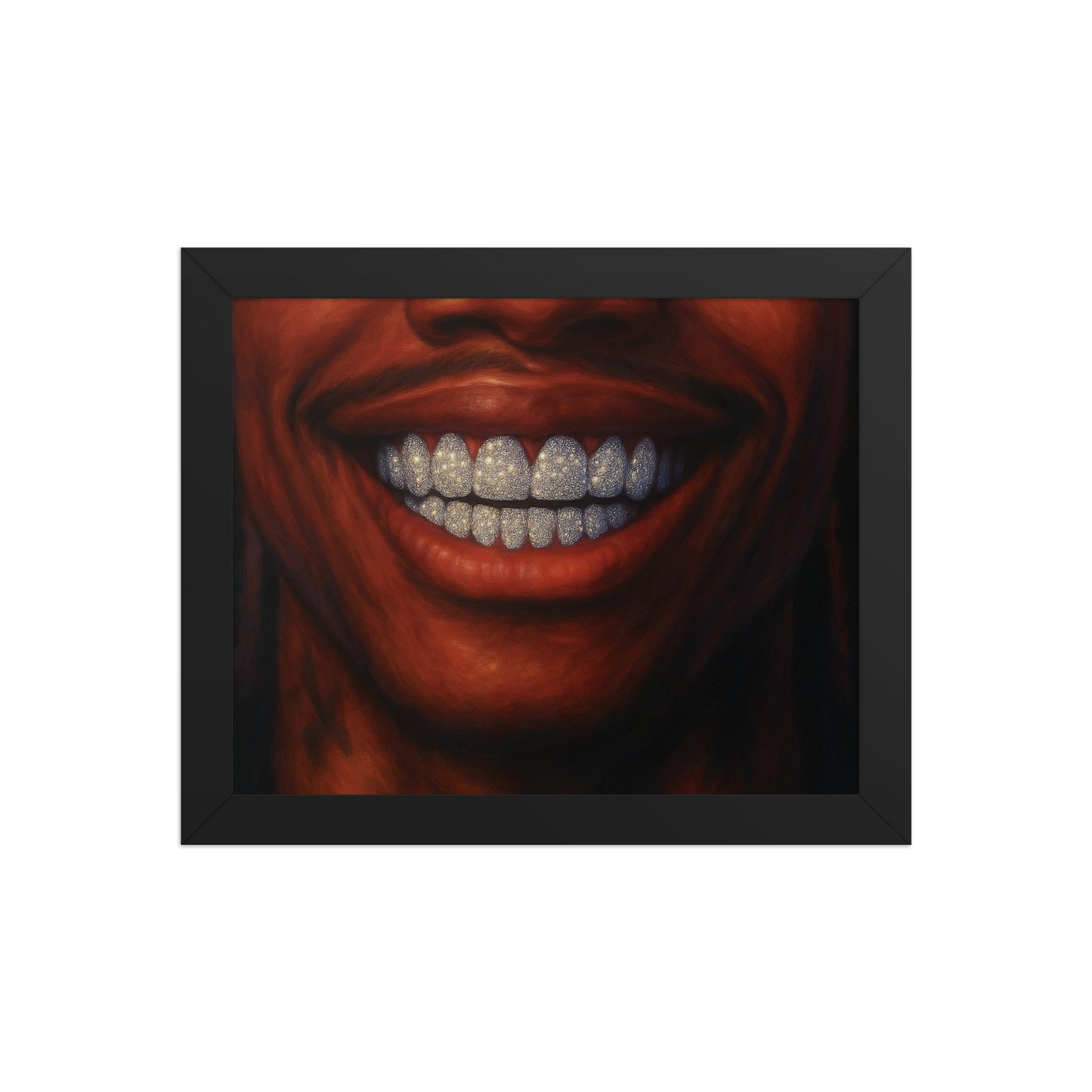 Diamond Smile | Poster | Grillz Artwork