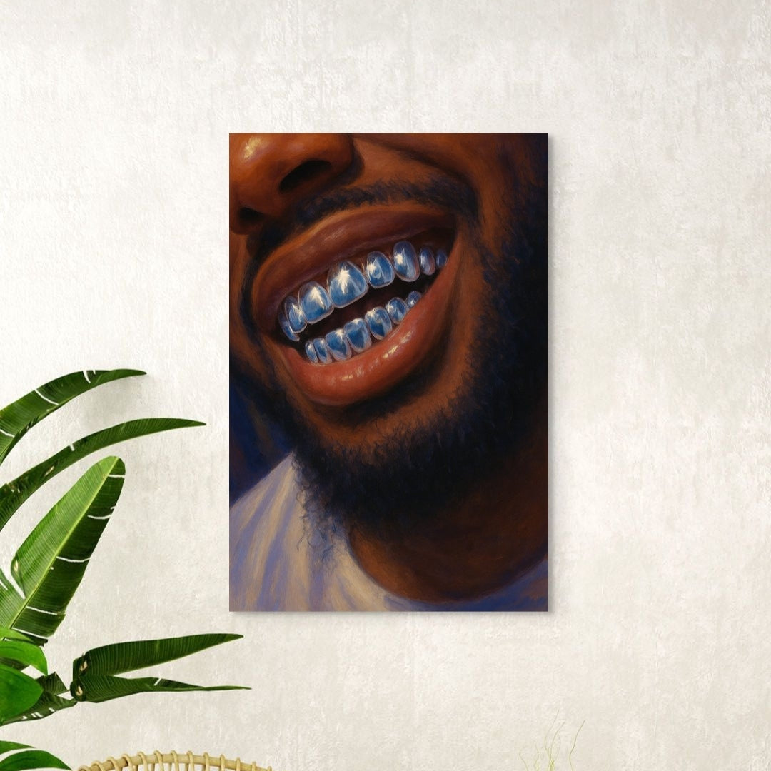 Blue Ice | Canvas | Grillz Artwork