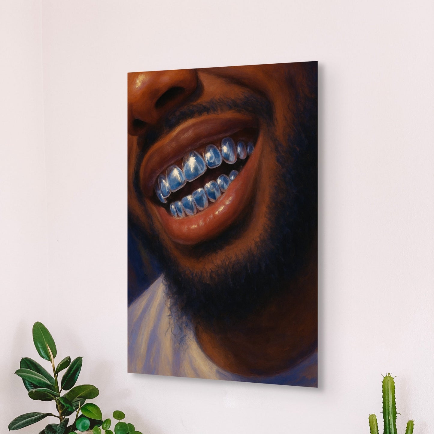 Blue Ice | Canvas | Grillz Artwork
