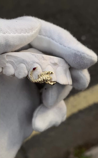Scorpion Grillz, Silver, Gold