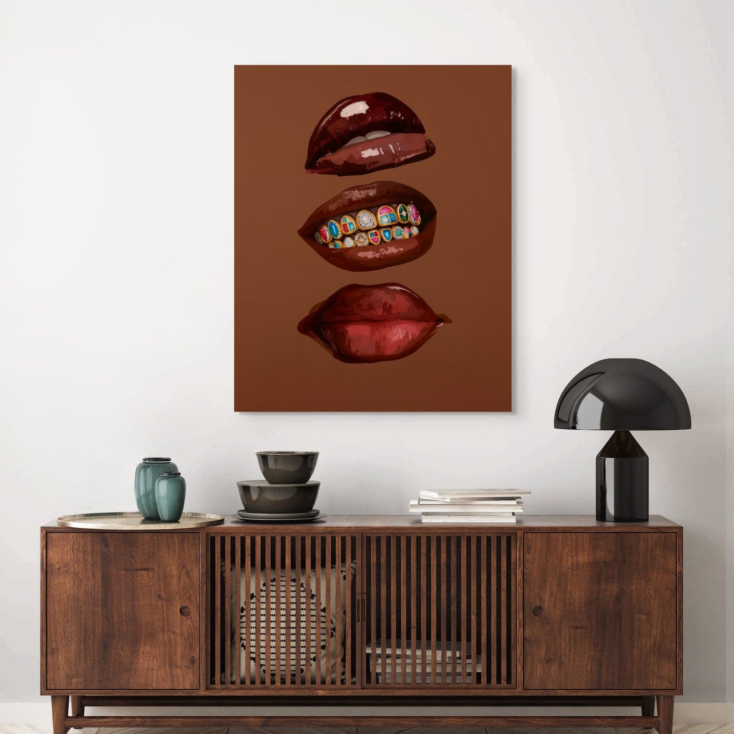 Royal Bite | Canvas | Grillz Artwork