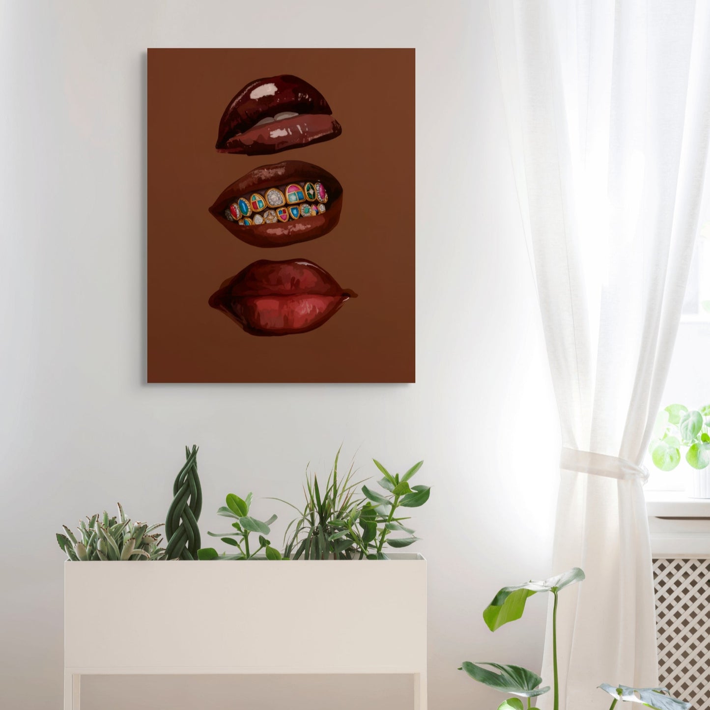 Royal Bite | Canvas | Grillz Artwork
