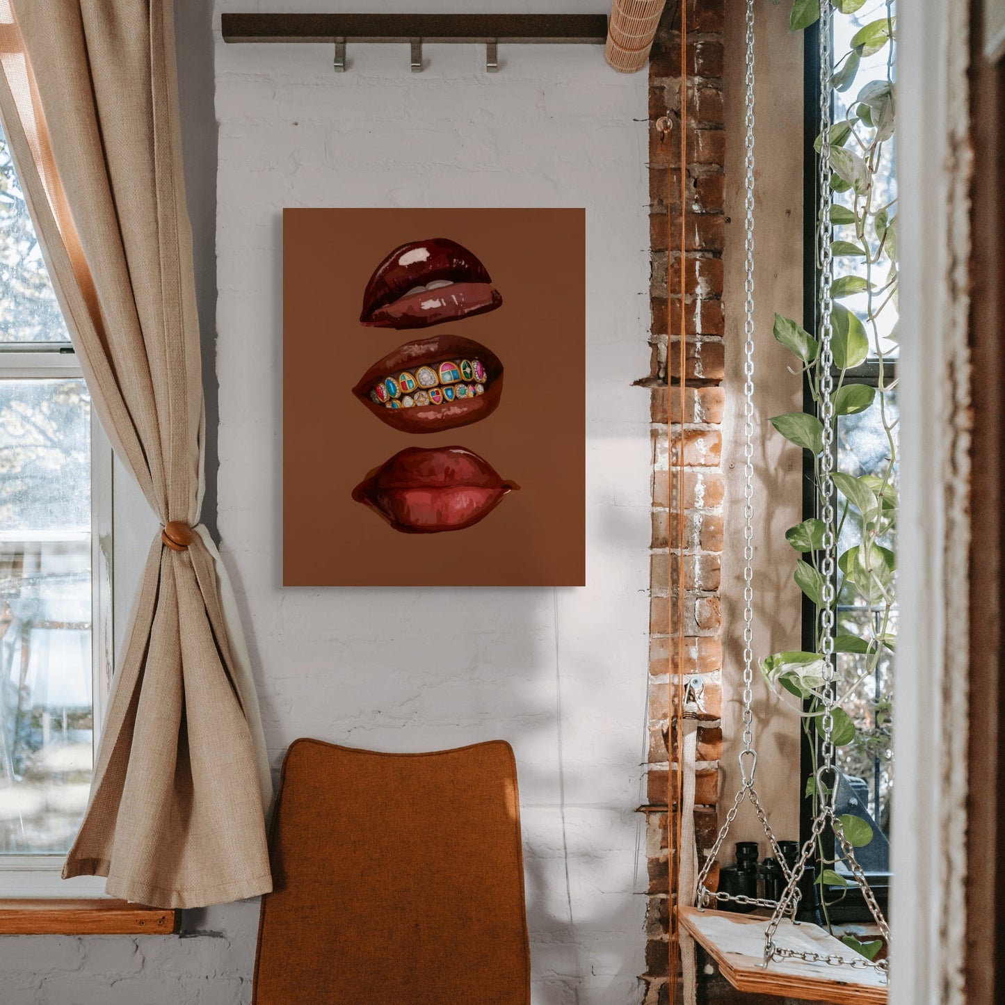 Royal Bite | Canvas | Grillz Artwork